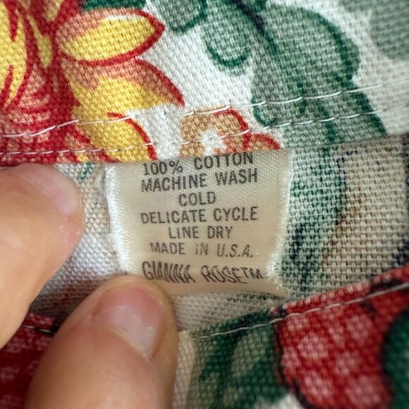 Gianna Rose 100% Cotton Smock Lagenlook Artist Gardening Jacket Multicolor - Picture 4 of 10